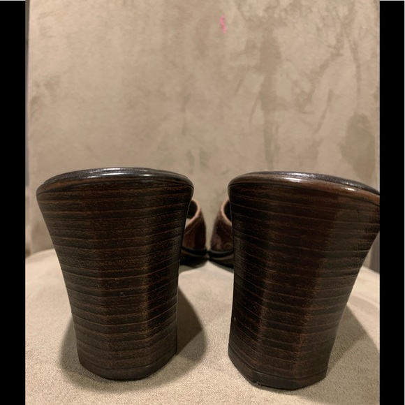 Bronze open toed mules 💥 - Picture 7 of 7